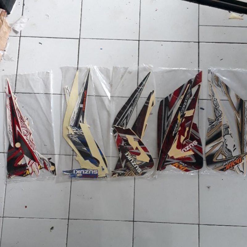 Striping satria fu 2011