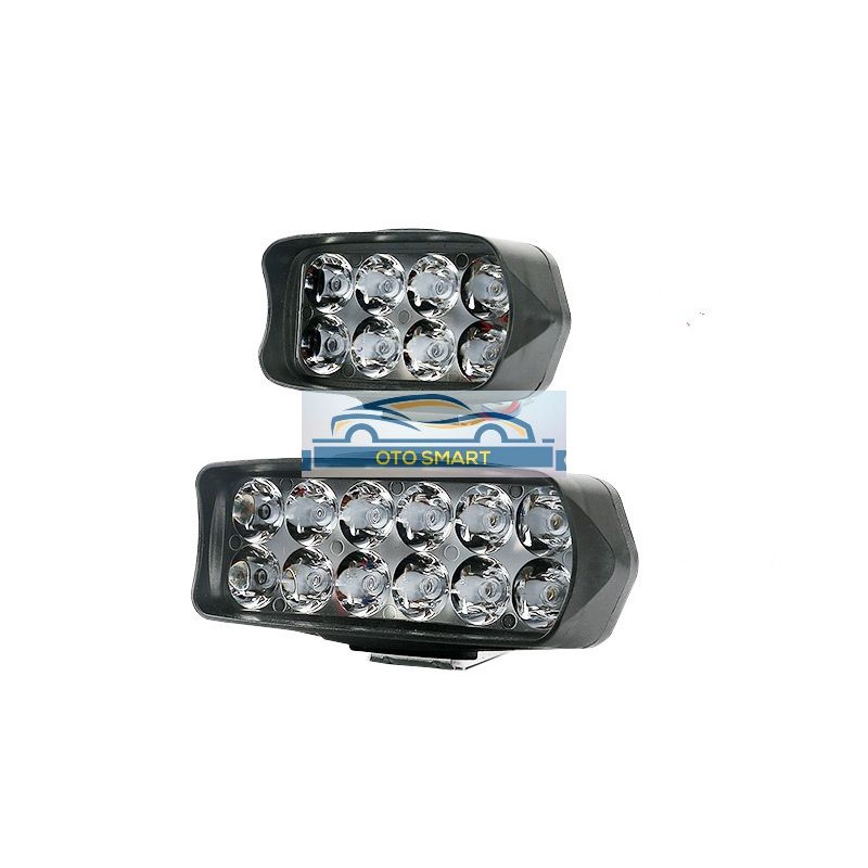 Lampu Tembak Sorot LED Motor Work Light Cree 8 Mata 8 LED &amp; 12 Mata 12 LED 12 VOLT