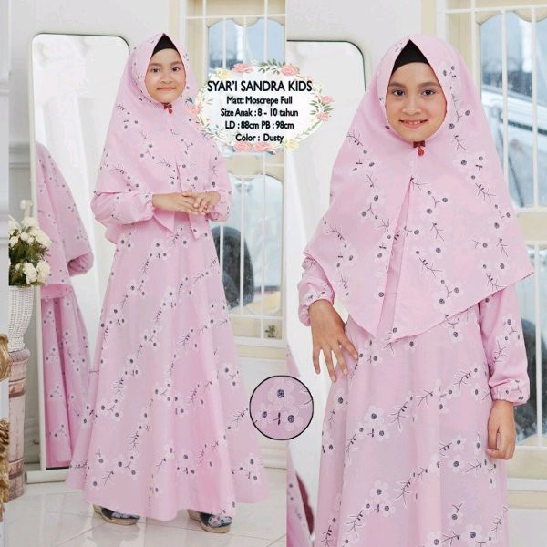 Gamis Anak Syari Sandra Kids