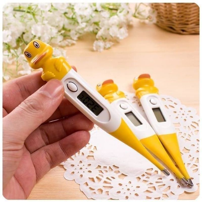 Termometer Digital Karakter Kartun - Thermometer Pengukur Suhu Bayi / Anak