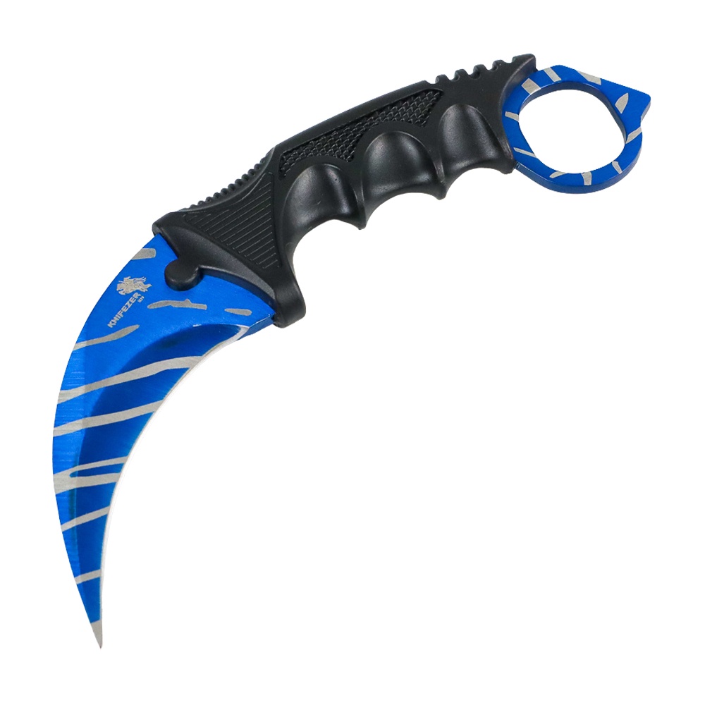 Vastar Pisau Karambit CS GO Collector Knife - H10 - Blue ST