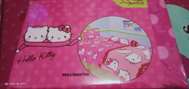 Sprei Lady Rose Hello Kitty Daniel 90x200