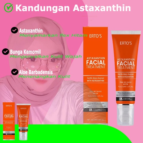 New Ertos Facial Treatment Original Perawatan Kecantikan Wajah, Ertos Facial Treatment New Original 