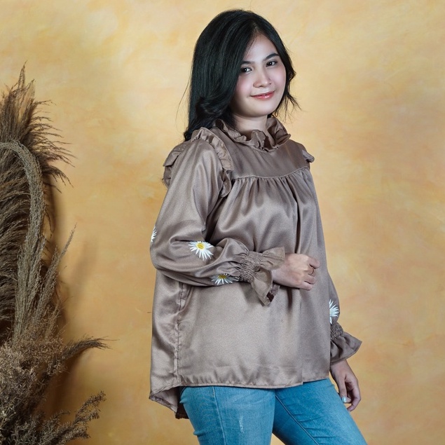 DAISY BLOUSE / BLOOMING DAISY / BLOUSE WANITA