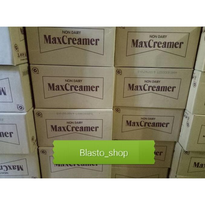 

Max creamer 500 gr ( karton ) khusus gosend / grab