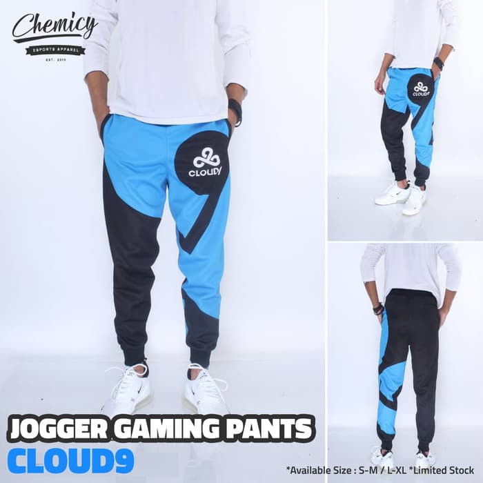 Cloud9 / Cloud 9 Jogger Gaming Pants / Celana Olahraga / Training