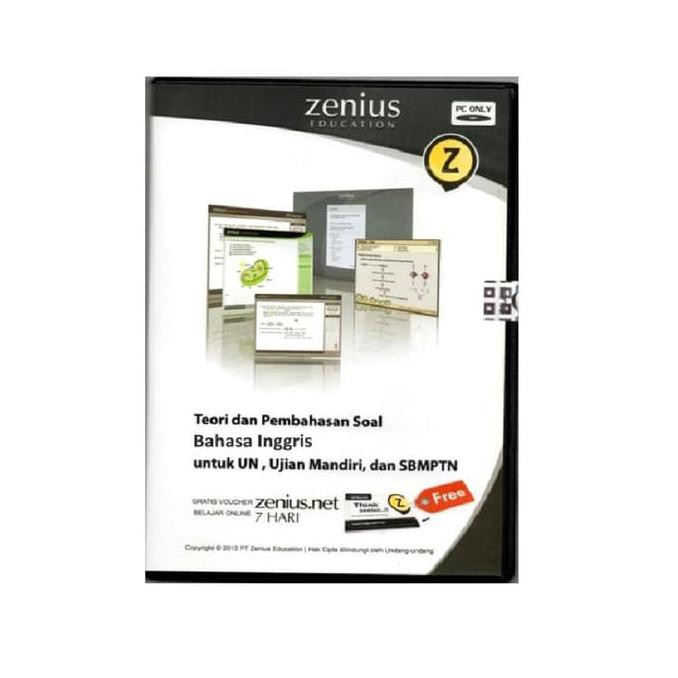 Buku Sekolah - Zenius Set Cd Sma Bahasa Inggris
