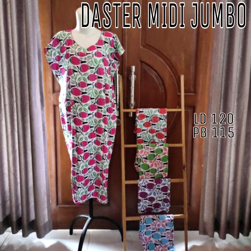 BISA COD. DASTER MIDI JUMBO, HOMEDRESS MURAH, BISA ECER
