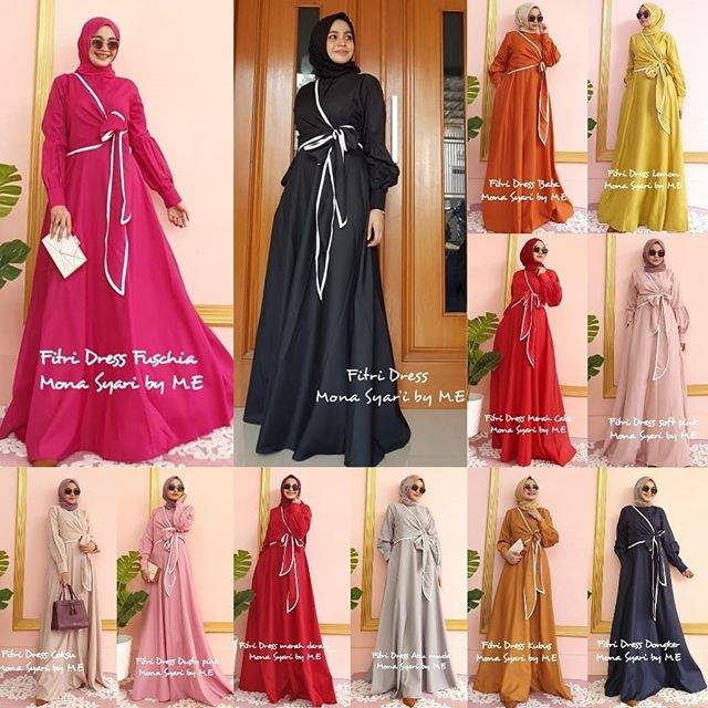 Fitri Gamis Dress By Mona syari by M E