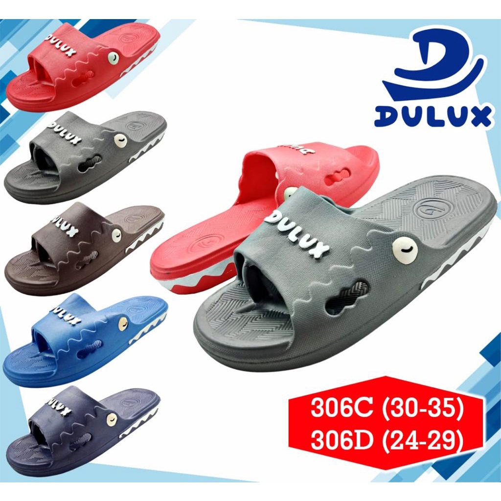 Sandal Jepit Kokop Anak Laki Laki Karakter Ikan Merek Dulux Size 24-29 DX-306D