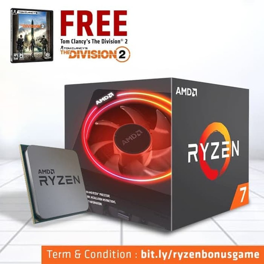 Processor AMD RYZEN 7 2700X 8-Core   Socket AM4 Pinnacle Ridge  Terlaris