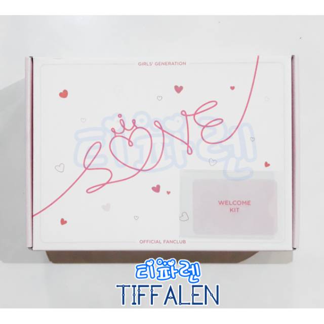 [ECERAN/SHARING] SNSD - SONE ACE Fanclub Welcome Kit