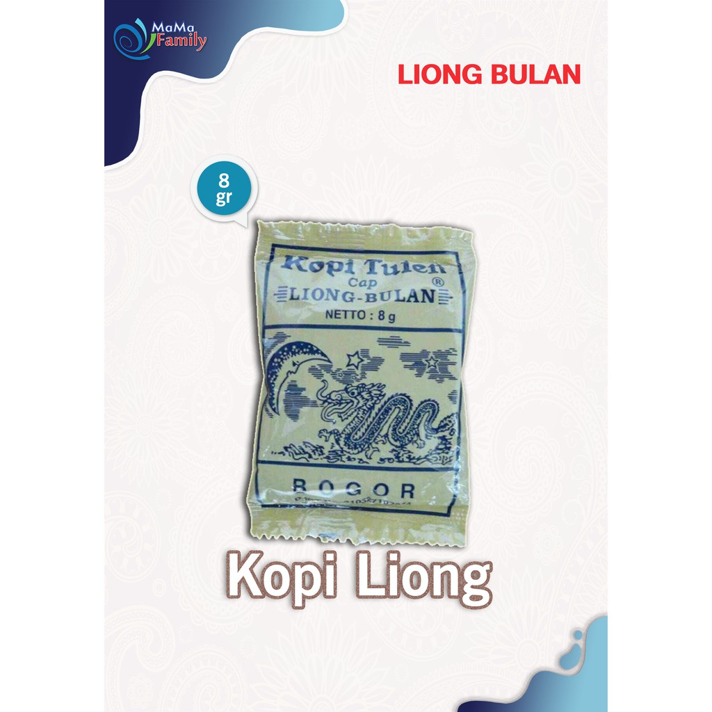 Jual Kopi Liong Bulan Tanpa Gula Khas Bogor Shopee Indonesia