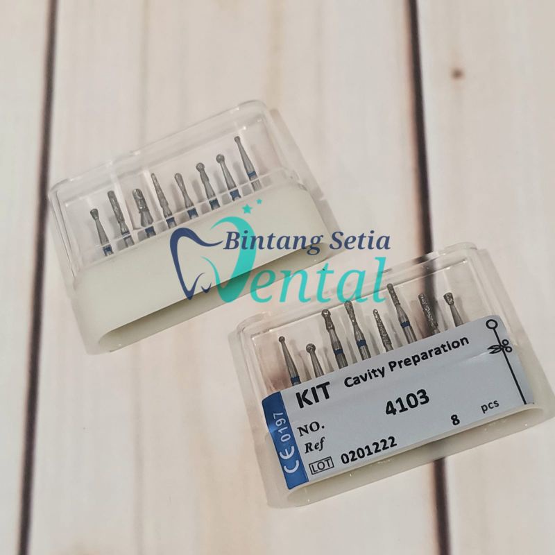 Bur Preparasi Set / Bur Diamond Set