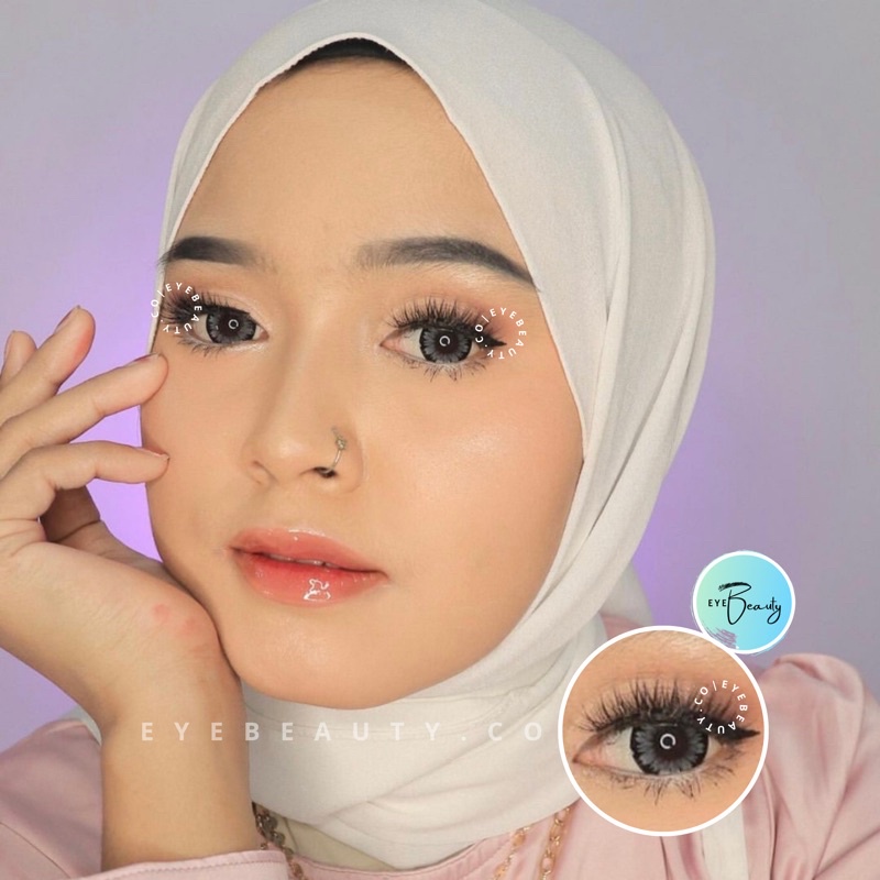 SOFTLENS MOCHI GREY BIG EYES 16MM