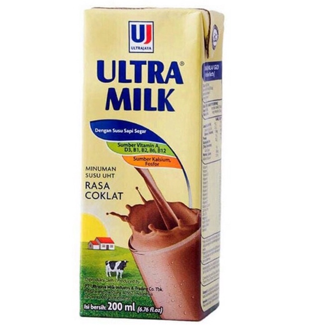 

ULTRA UHT MILK CHO 200 ML