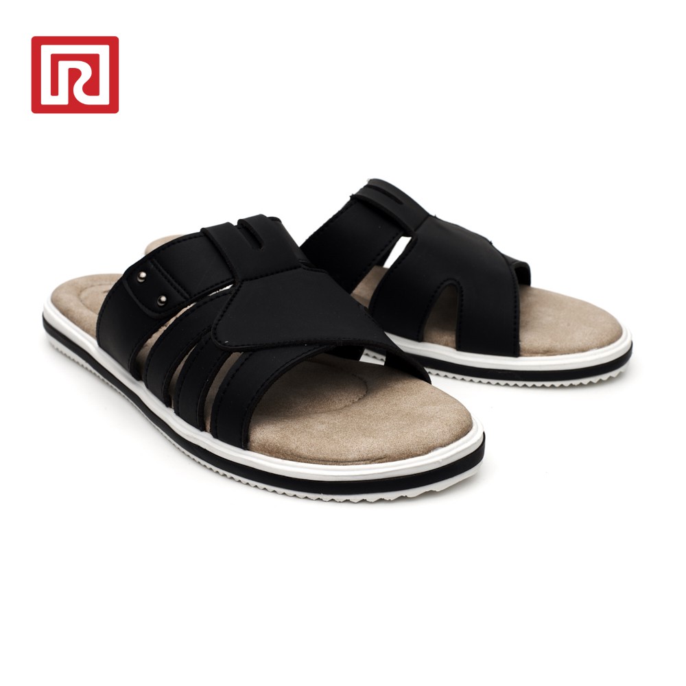 Ramayana Polo  Ralph  House  Sandal  Wanita  Quinbee 03 Hitam 