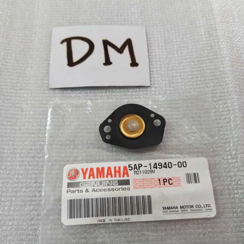 karet paking membran vakum samping karburator karbu Xeon Nouvo Jupiter Mx new 5AP-14940-00 asli orig