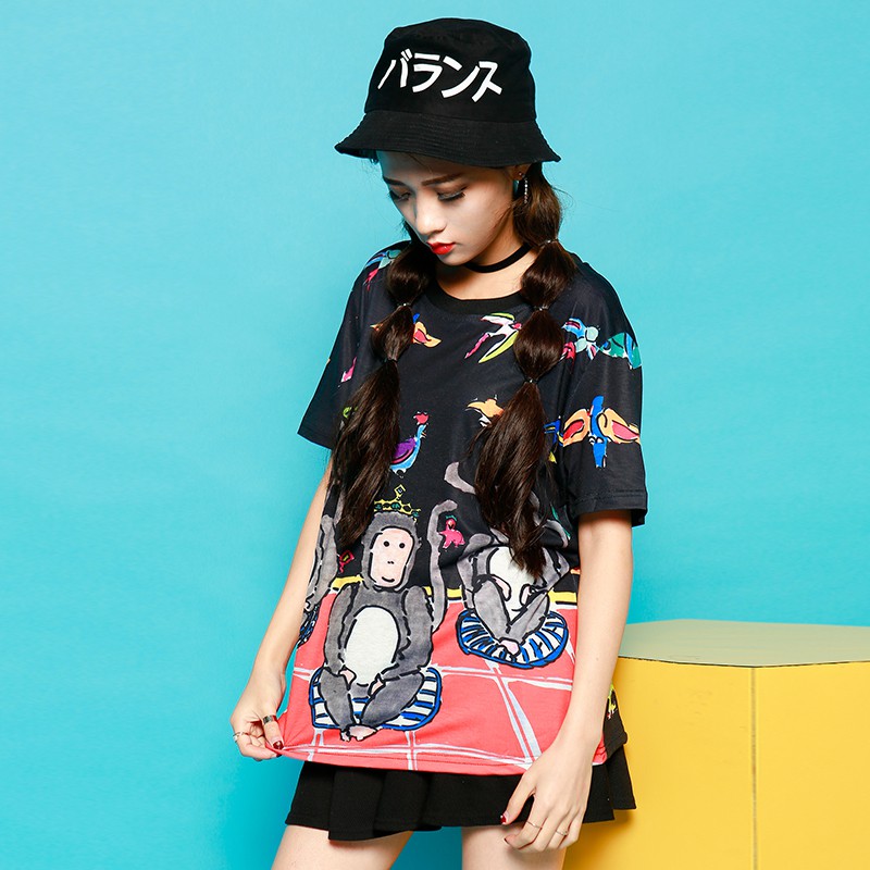 ITS-36 premium full print t-shirt kaos fullprint harajuku korea import