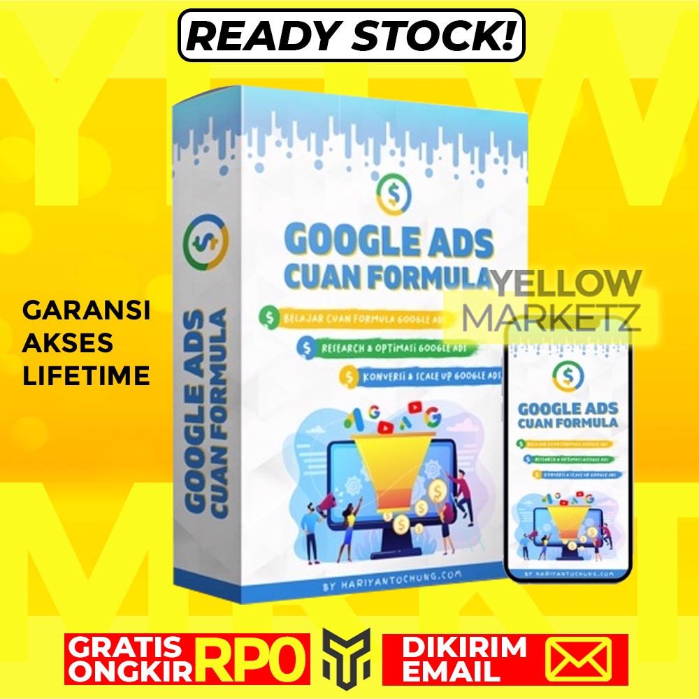 GOOGLE ADS FORMULA - Belajar Google Ads Lengkap - Profit Tinggi Lewat Ngiklan di Google