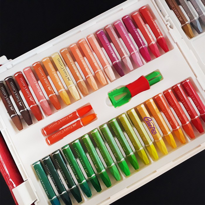 

Crayon / Oil Pastel Faber Castell 72 Warna