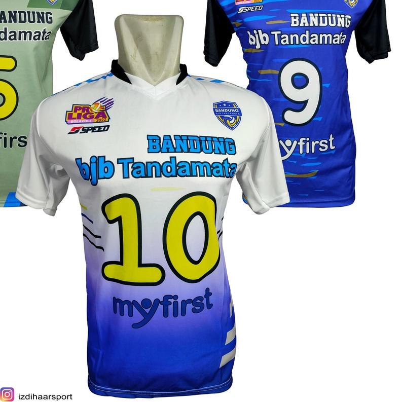 ✩ jersey voli printing BJB kaos proliga bjb 2022 baju volley proliga IZDIHAARSPORT Ω