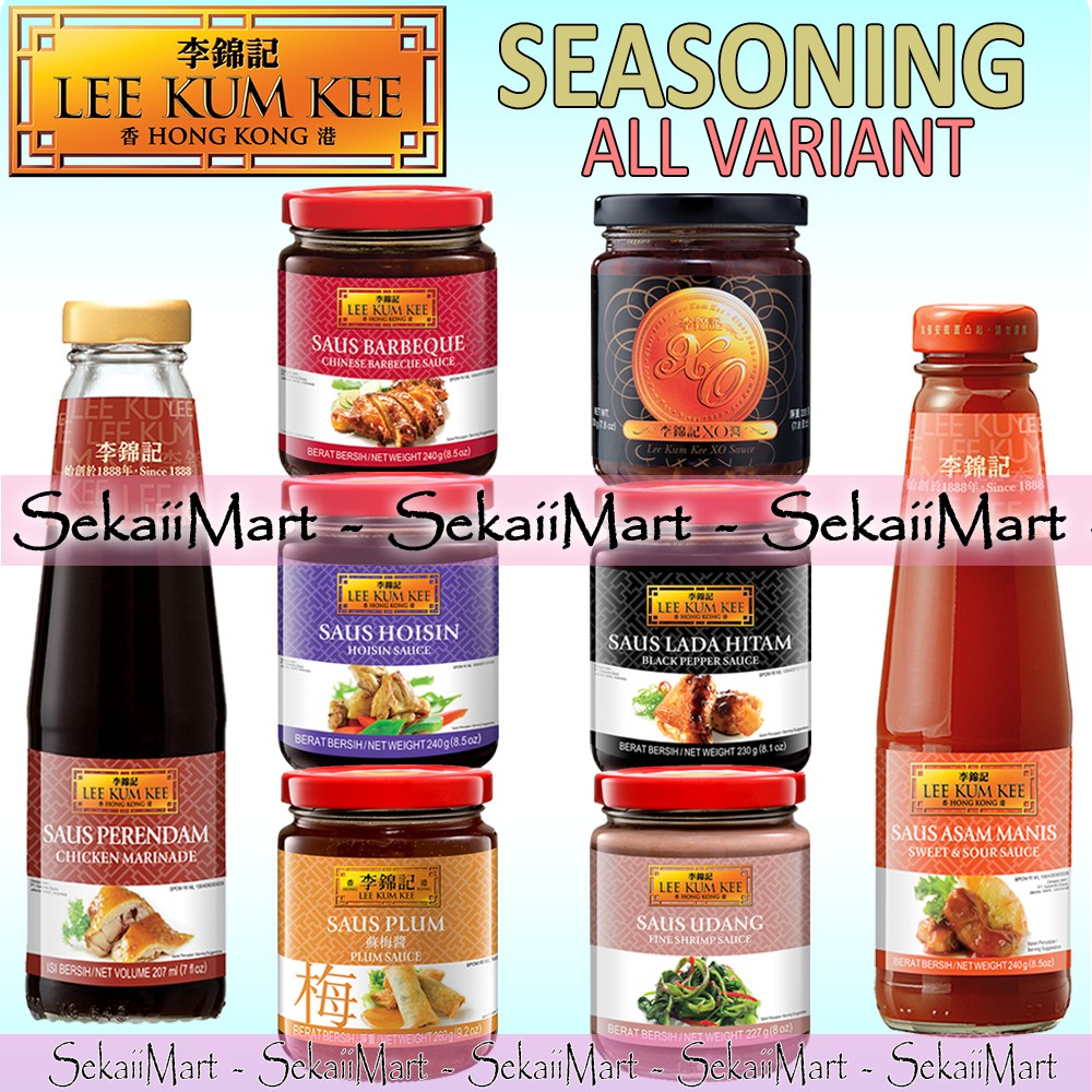

LEE KUM KEE Saus Bumbu Lengkap Semua Rasa - LKK Cooking Sauce Jar All Variant