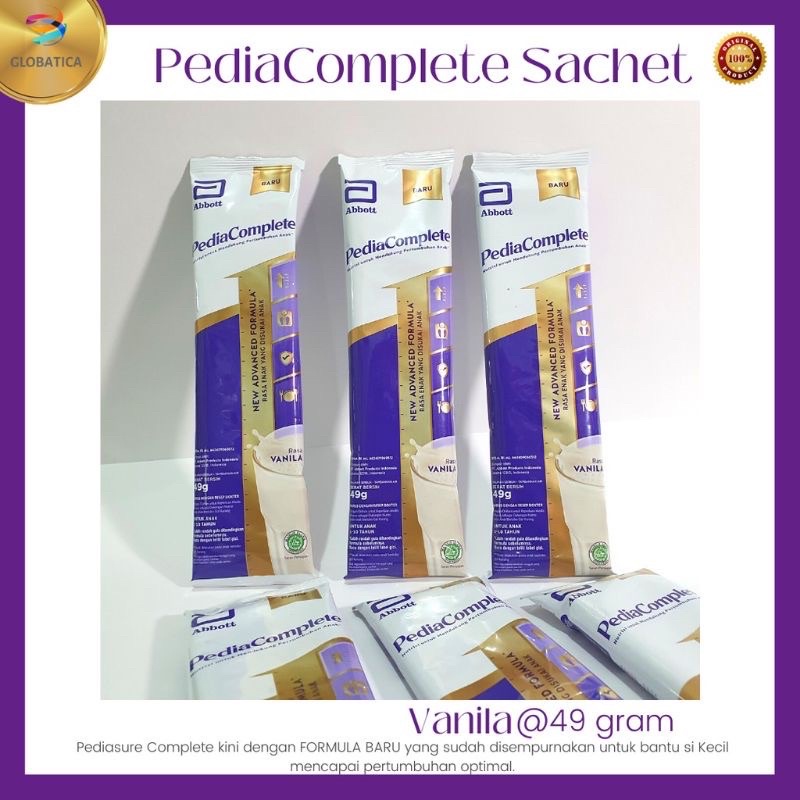 

Pediasure complete PediaComplete SACHET 49gram / 2023