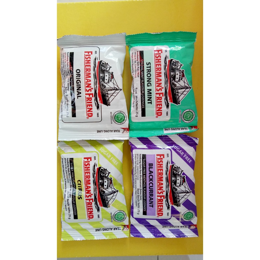 

FISHERMAN'S LOZENGES 25 GRAM
