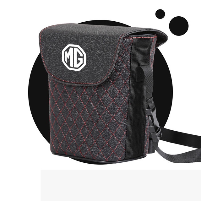 (G-CLUB) Tempat Sampah Bahan Kulit Tahan Air Untuk Mobil MG Semua Model