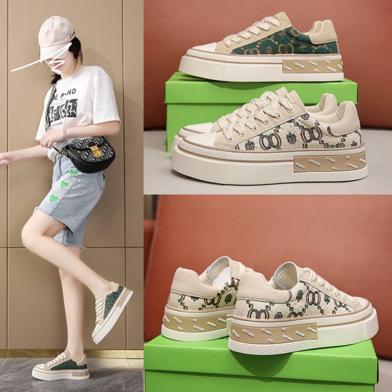 SN7102 - Sepatu Sneaker Fashion Wanita Terbaru