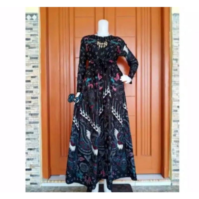 GAMIS BATIK MANGGAR,SEKAR,CANTIK, KUBIS,KUPU,PADI,DAUN/COD-Kupuputih