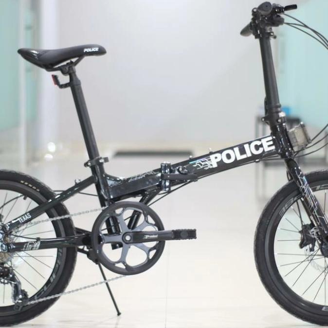 Sepeda lipat 20 Element Police Texas New