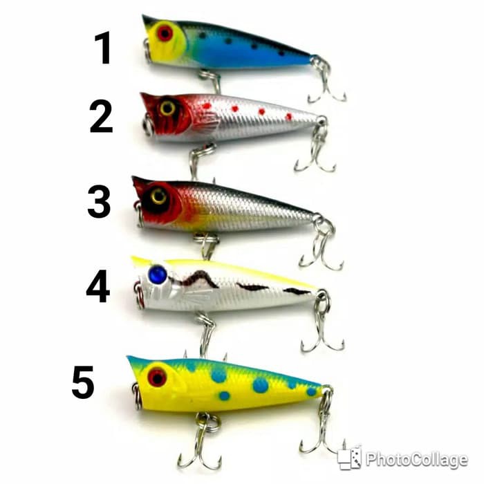 Langsung Order umpan pancing mini poper Berkualitas