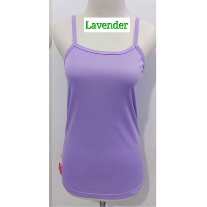 TANKTOP WANITA - TANK TOP TALI KECIL - SINGLET - KAOS DALAM WANITA L & XL-Lavender