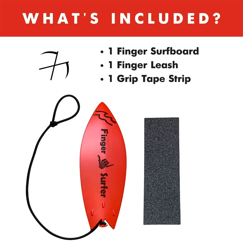 Mini Fingertip Surfboard Creative Cool Fingerboard Toy Relieve Stress Surfers