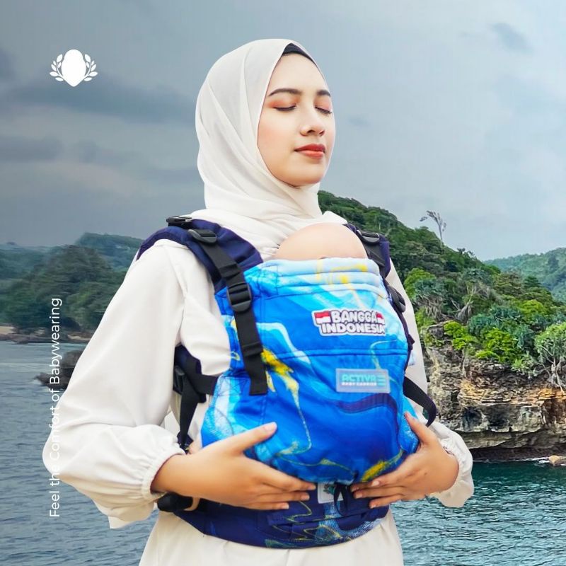 (BISA COD) ACTIVA Mark 3 bayiku.id Gendongan bayi berkualitas ssc - Bukan Gendongan Preloved