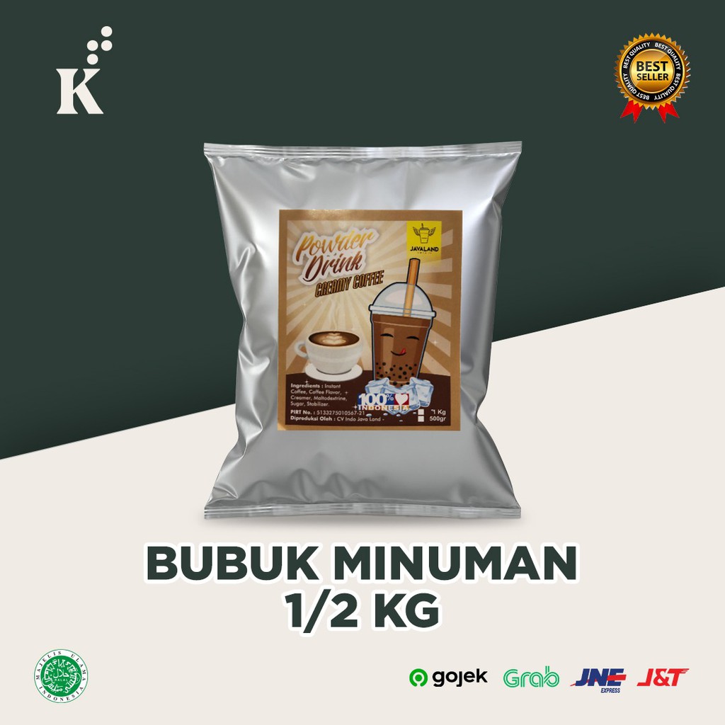 Bubuk Minuman Bubble Drink Terlengkap 1/2kg Javaland