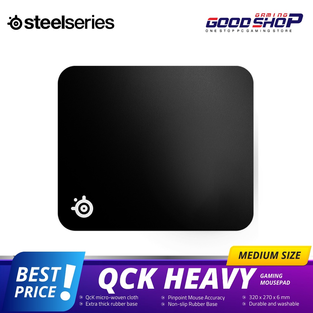 SteelSeries QcK Heavy - Gaming Mousepad