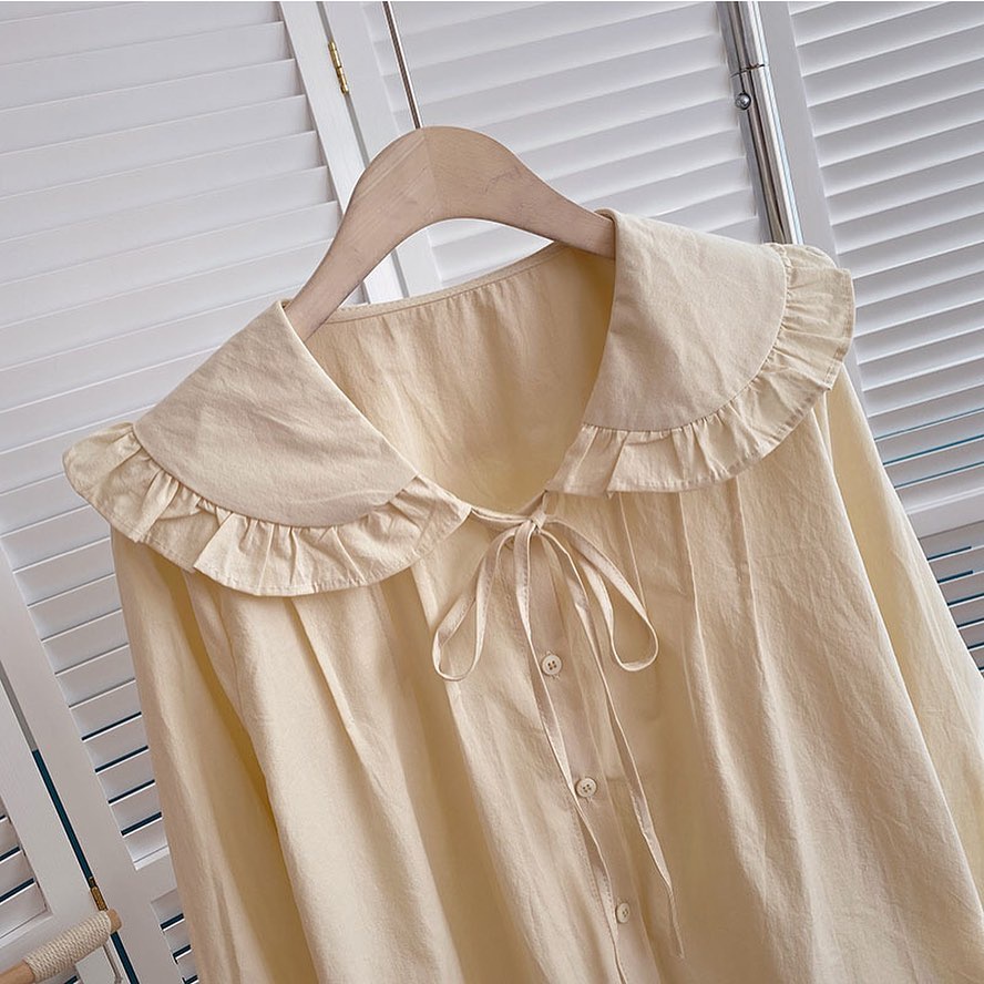 OLANDRA BLOUSE - blouse cantik / blouse murah / blouse kekinian / kemeja wanita murah / kemeja polos