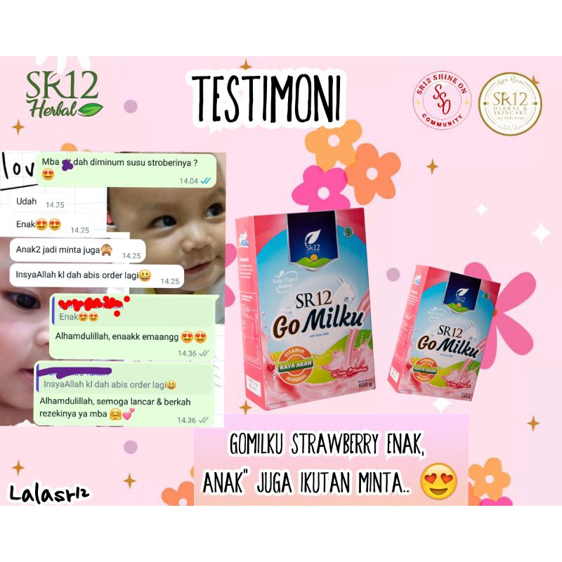 

Susu etawa SR12 Gomilku, tidak bau prengus