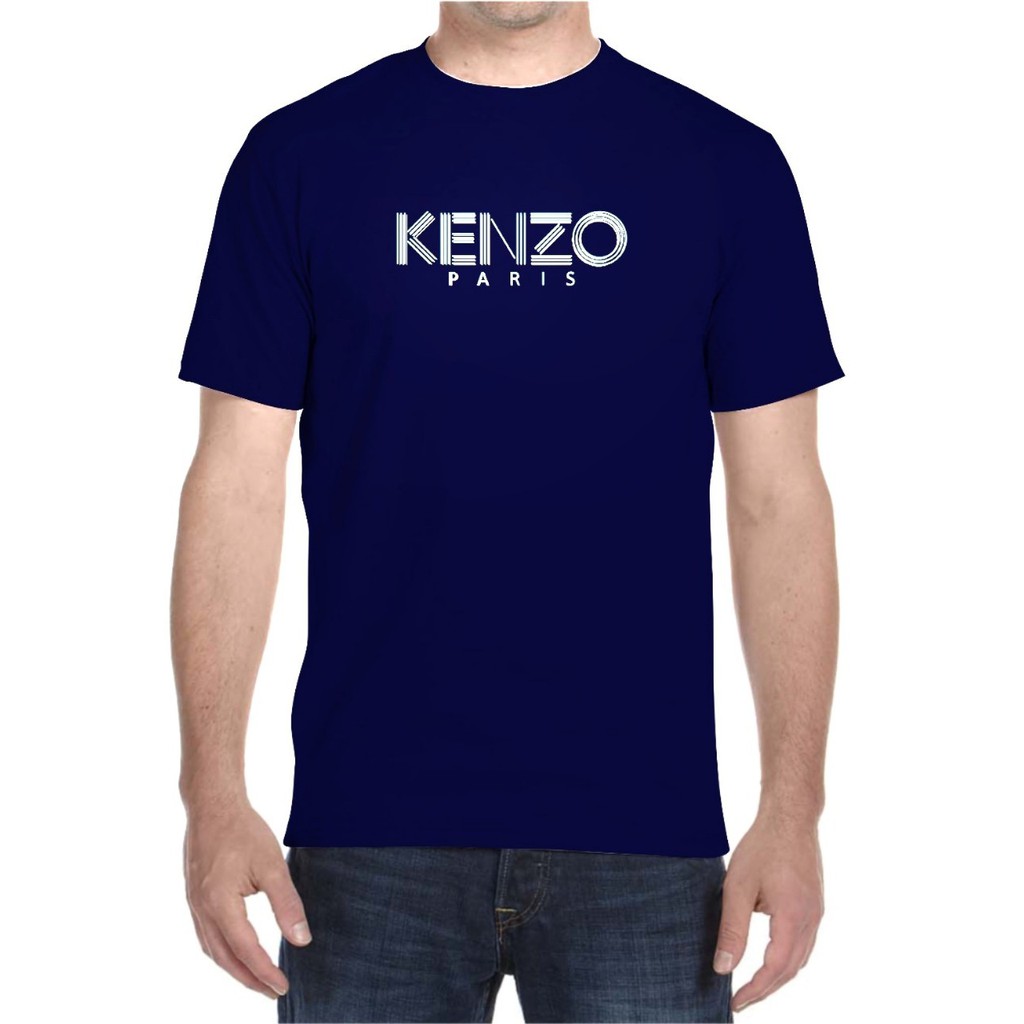 Kaos kenzo kasual distro pria cewek polos fashion grosir original terbaru keren murah AzQiara Store