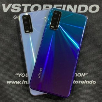 Vivo Y20 3/64 GB Ex Resmi Vivo Indonesia Original Second Bekas Seken Ex Pemakaian Good Condition
