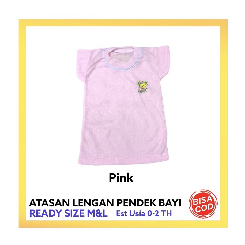 OBLONG BAYI / ATASAN BAYI LENGAN PENDEK / BAJU BAYI BARU LAHIR / KAOS BAYI LENGAN PENDEK