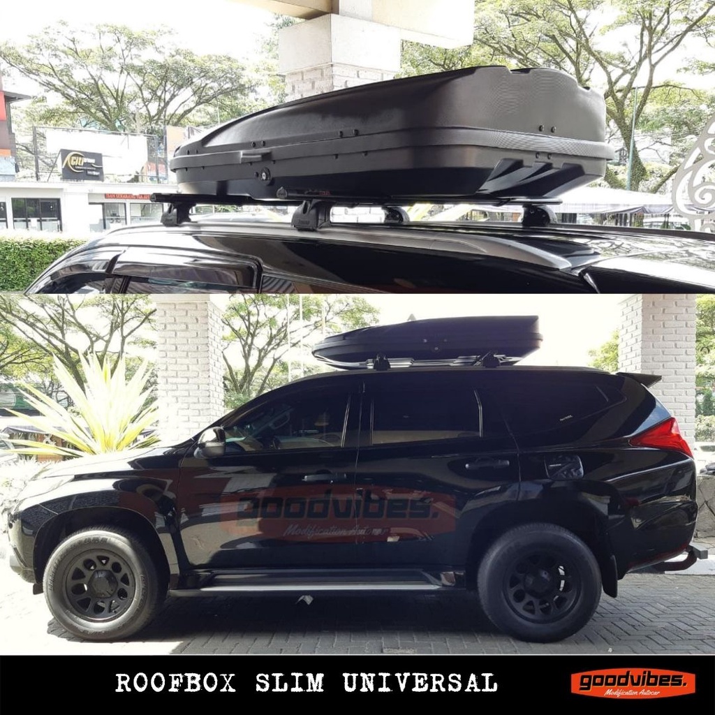 Roof Box Mobil Universal Slim 550 Liter Goodvibes