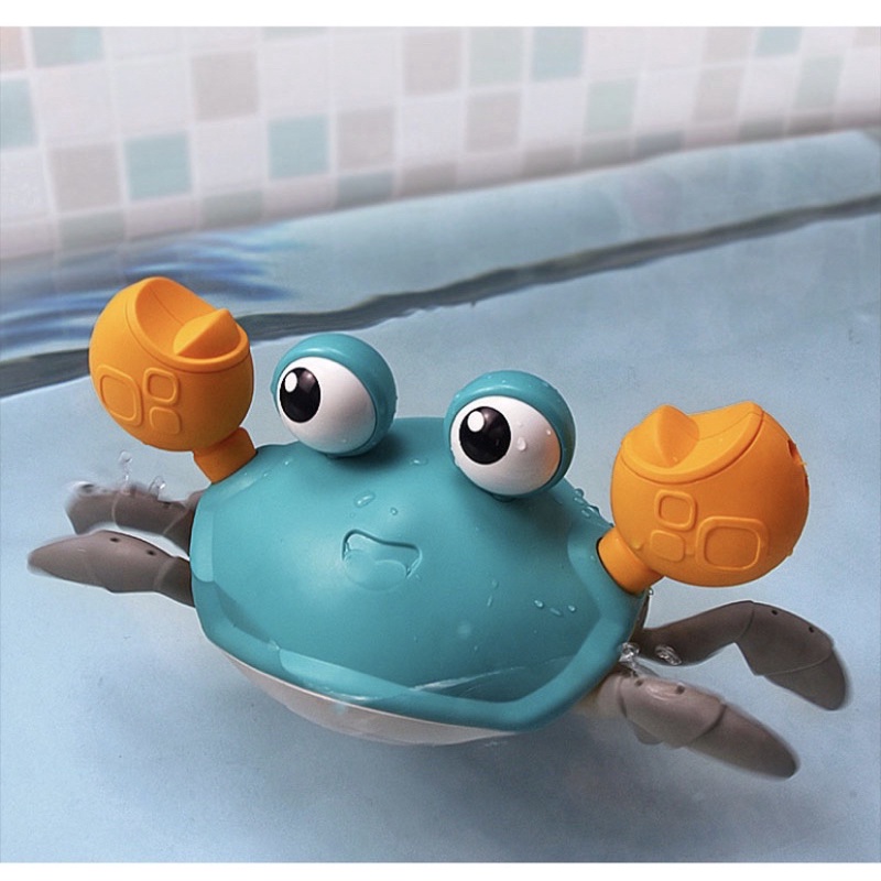 Mainan Anak Octopus Gurita Cumi Berjalan Berenang di Air/Mainan Kepiting Berjalan/Funny Walking Crab/Bath Toy/Mainan Mandi Amal/Mainan Gurita Berenang/Mainan Kepiting Berenang