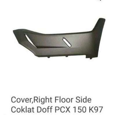 cover under side pcx 150 k97 warna coklat asli honda