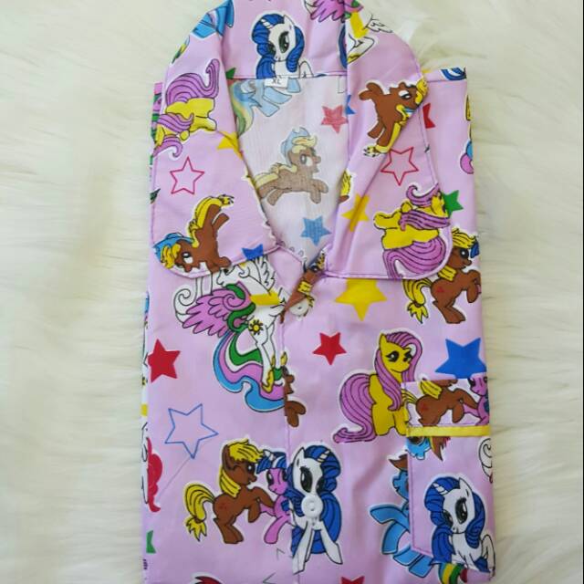 Piyama anak kuda poni