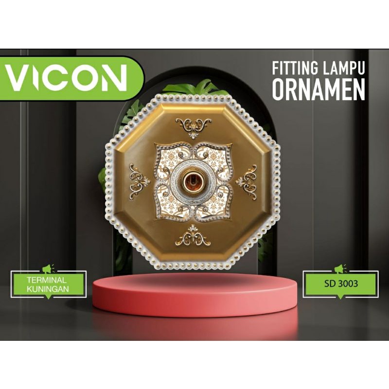 Fitting Lampu Ornamen "VICON"