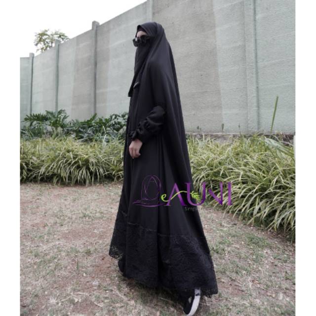 Long Khimar Overhead Safar